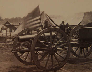 Union artillery